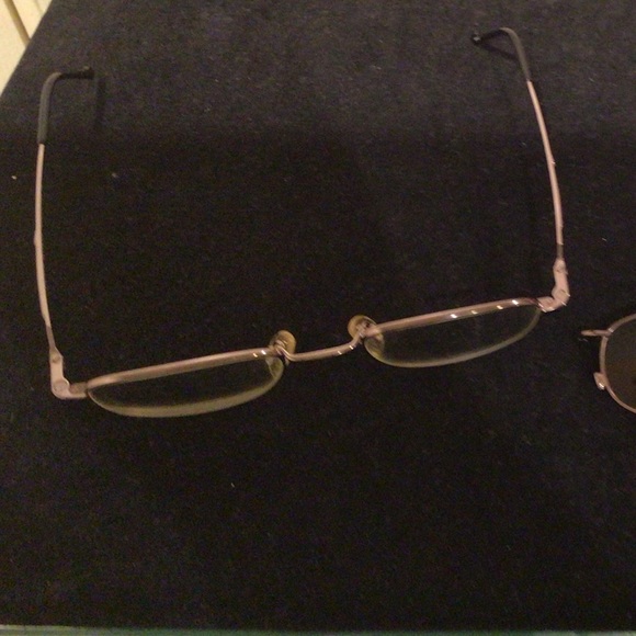 1990’s Prescription eyeglasses with easy clip on preowned bronze coloured - Picture 2 of 7